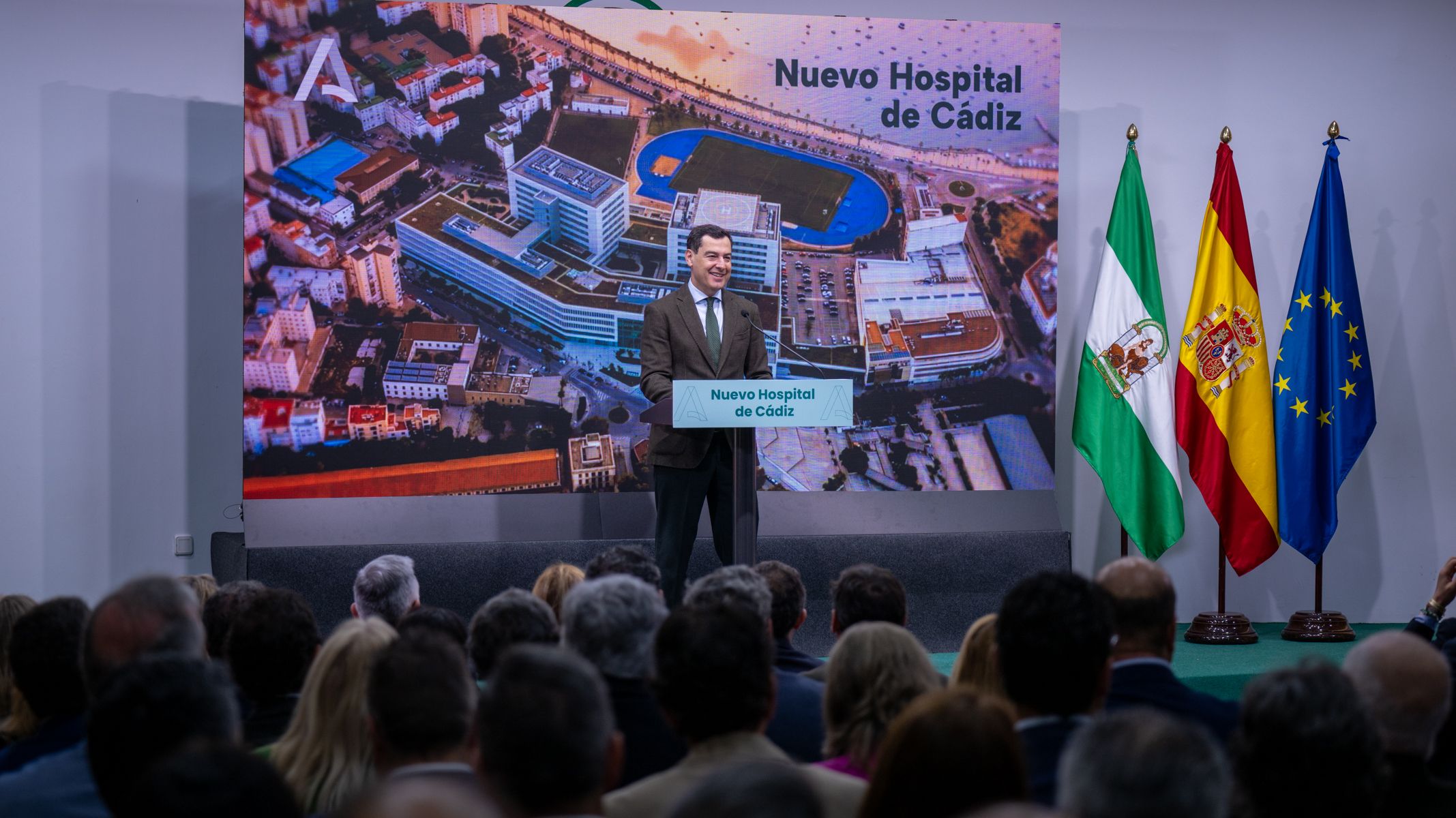 La presentación del nuevo hospital de Cádiz.