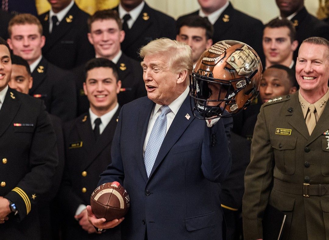 Trump en un acto reciente. Trump en un acto reciente.