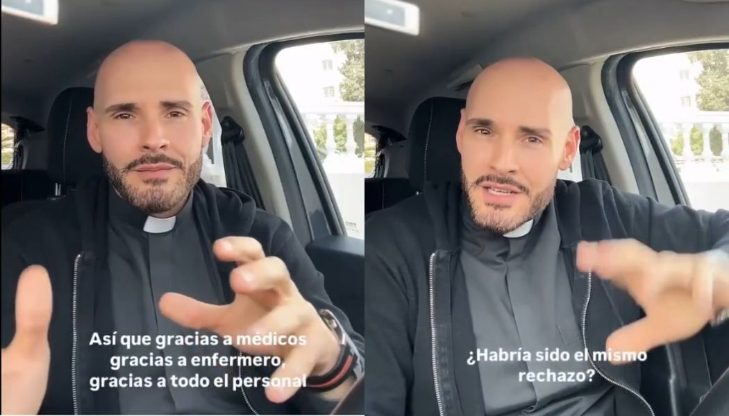 El sacerdote Carlos Mª Fortes García expone en redes sociales un caso de fobia anticlerical en un Hospital público de Málaga