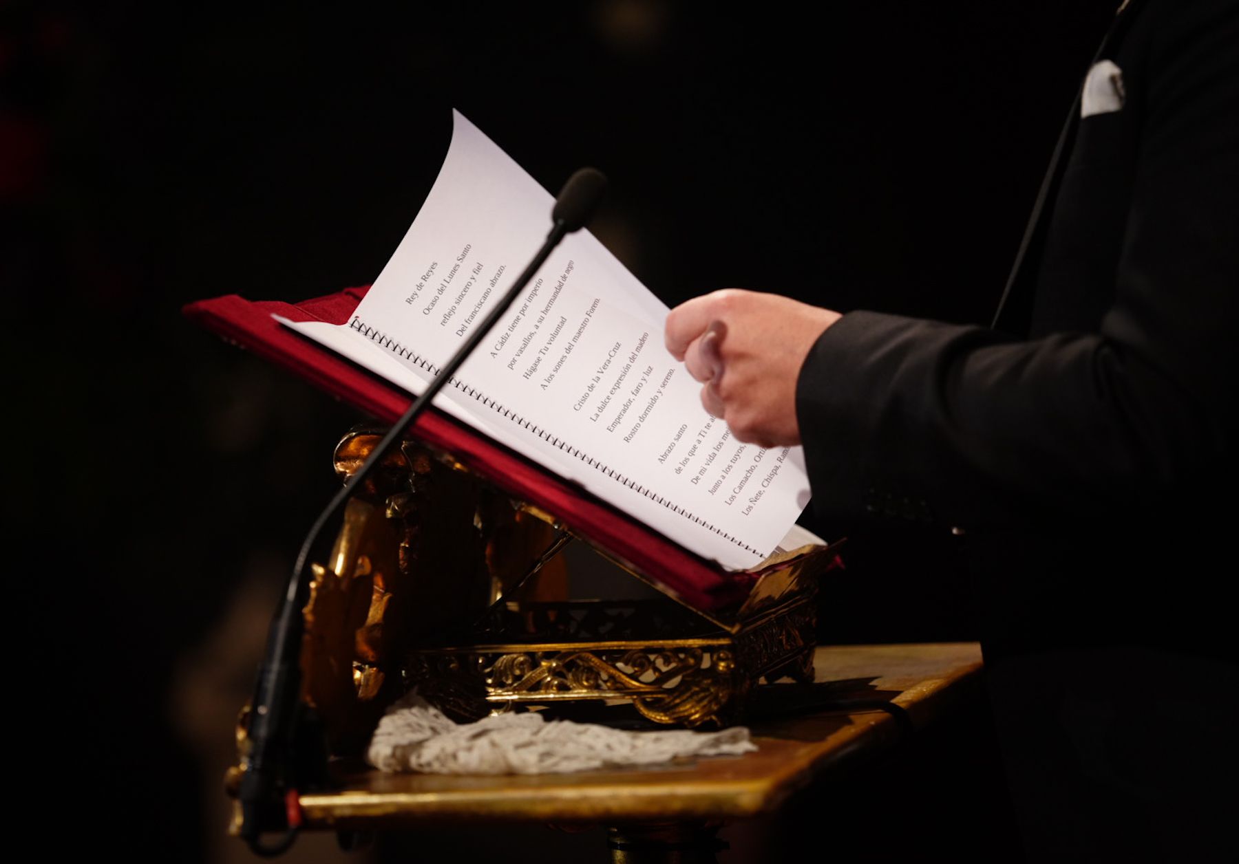 Pregón de Pablo Durio para la Semana Santa de Cádiz 2026