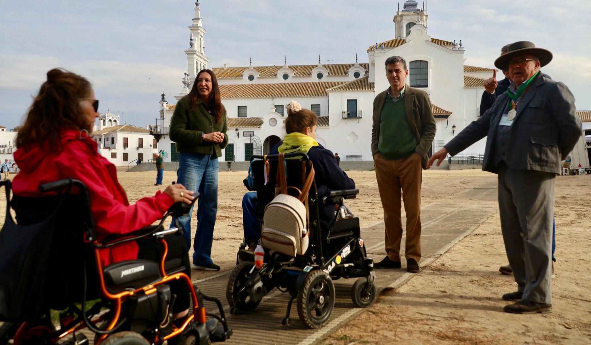 Imagen de la quinta edición del Camino Rocío sin Barreras