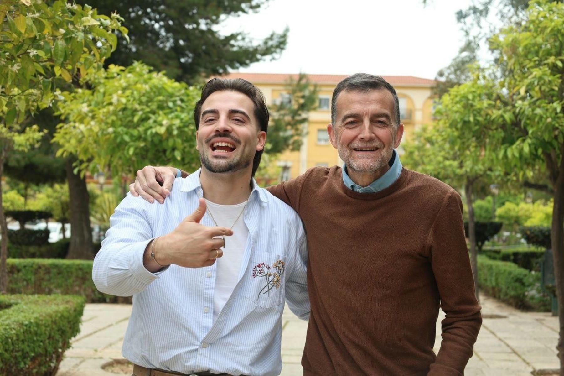 Antonio Maíllo, líder de IU, con José Manuel García Jurado, parlamentario de Podemos, este fin de semana, en un encuentro juntos y cierto gesto de 'distensión'.