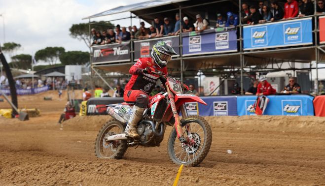 La jornada de motocross este domingo en Almonte con el triunfo de Francisco García.