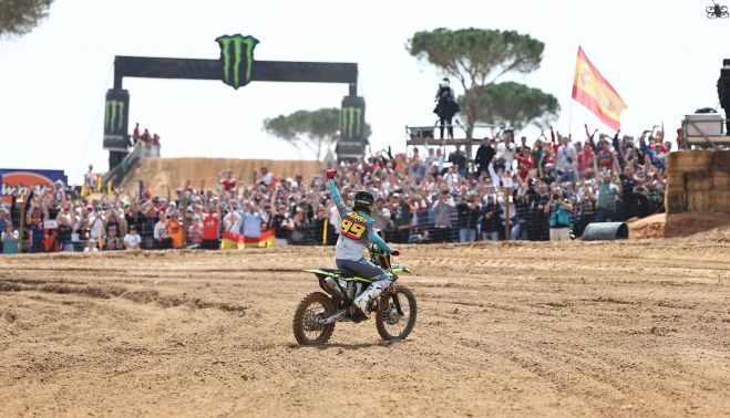 La jornada de motocross este domingo en Almonte con el triunfo de Francisco García.