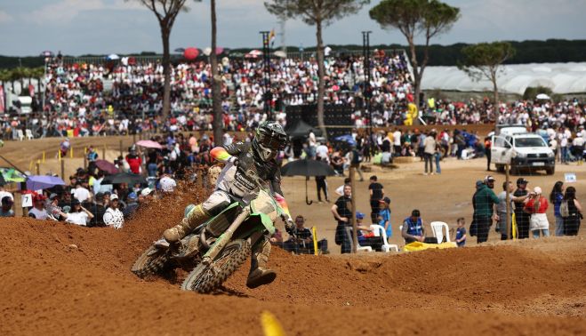 La jornada de motocross este domingo en Almonte con el triunfo de Francisco García.