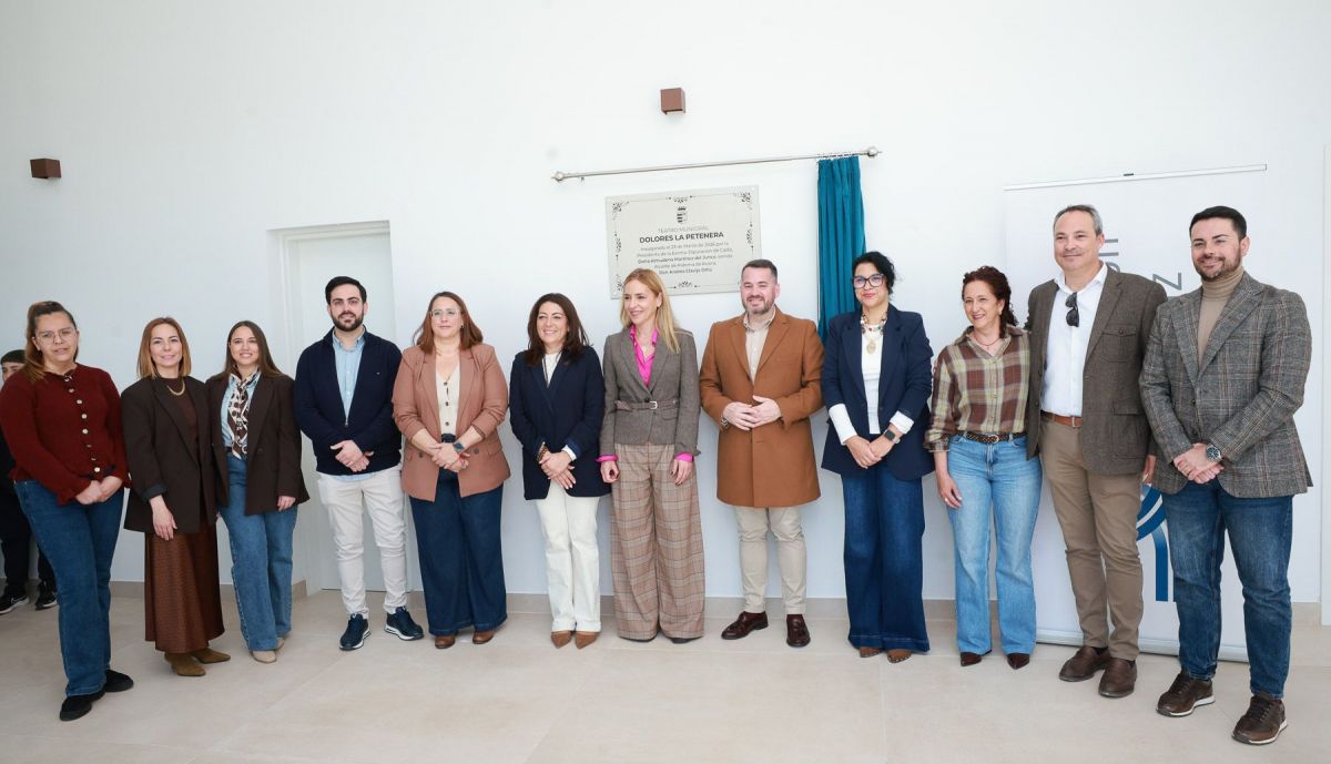 Inauguracion Teatro Dolores la Petenera Paterna de Rivera , Andres Clavijo , Presidenta Diputacion Almudena Martinez , Andres Diaz 21