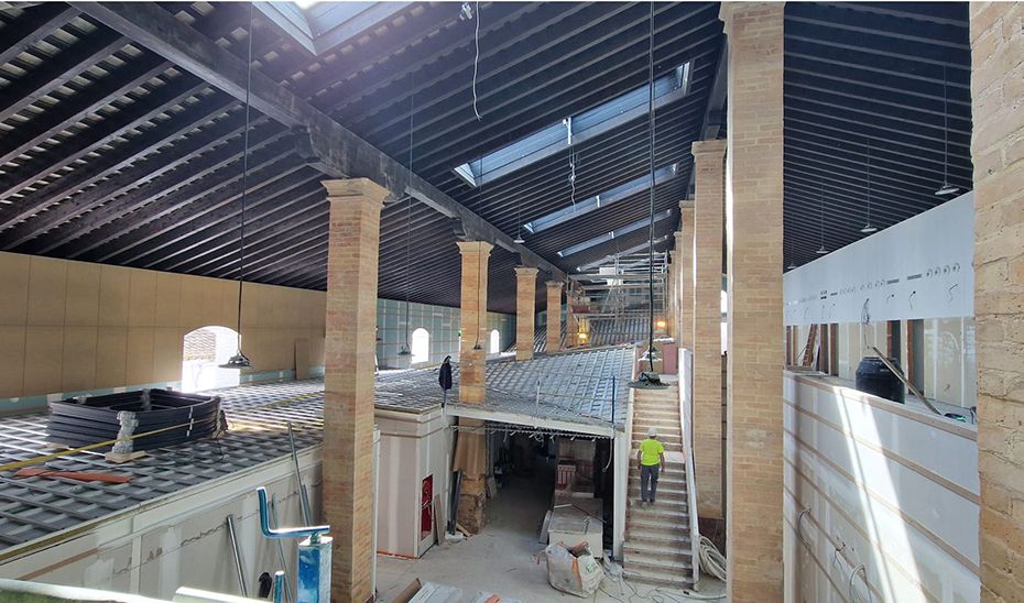 Recinto que acogerá el nuevo centro de salud de Mentidero en la Plaza de la Mina de Cádiz. Recinto que acogerá el nuevo centro de salud de Mentidero en la Plaza de la Mina de Cádiz.