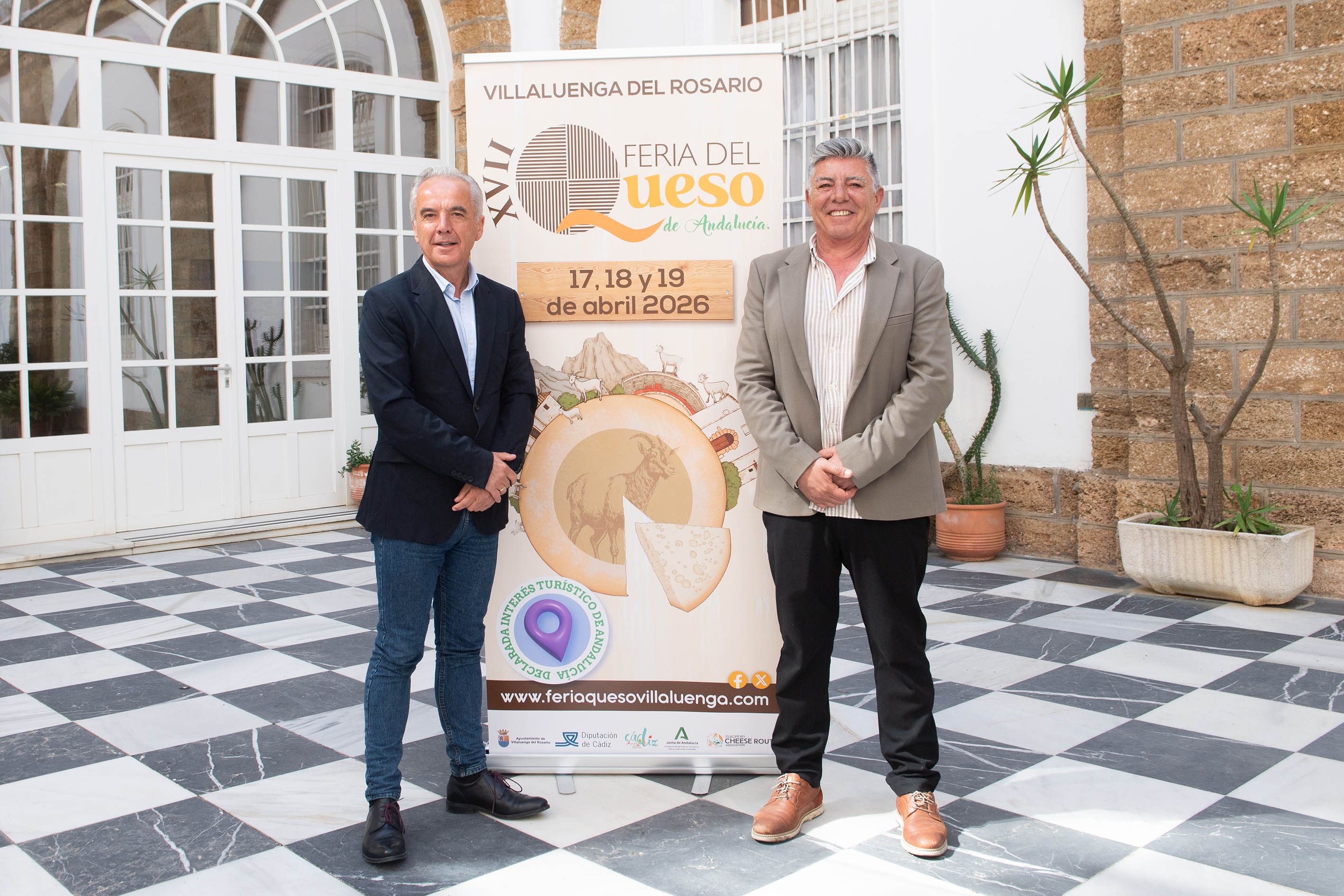 Presentación de la XVII Feria del Queso Artesanal de Andalucía, que se celebrará en Villaluenga.