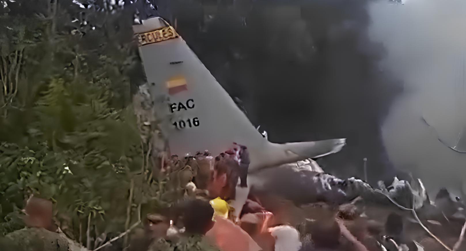 Accidente de avión en Colombia. 
