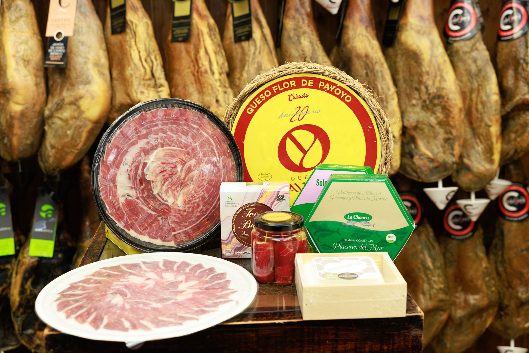 Algunos de los productos más destacados de La Bellotera.