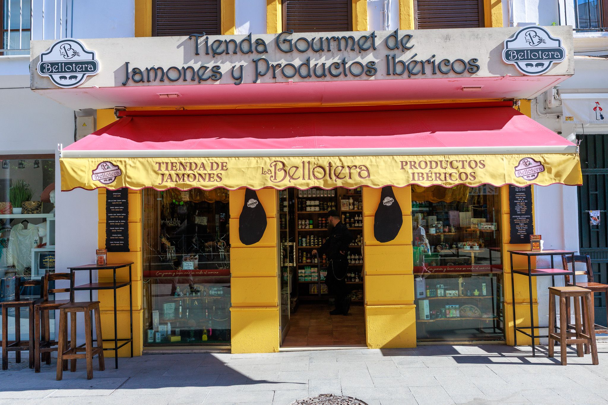 La Bellotera, donde el producto extremeño se mezcla con el acento jerezano.