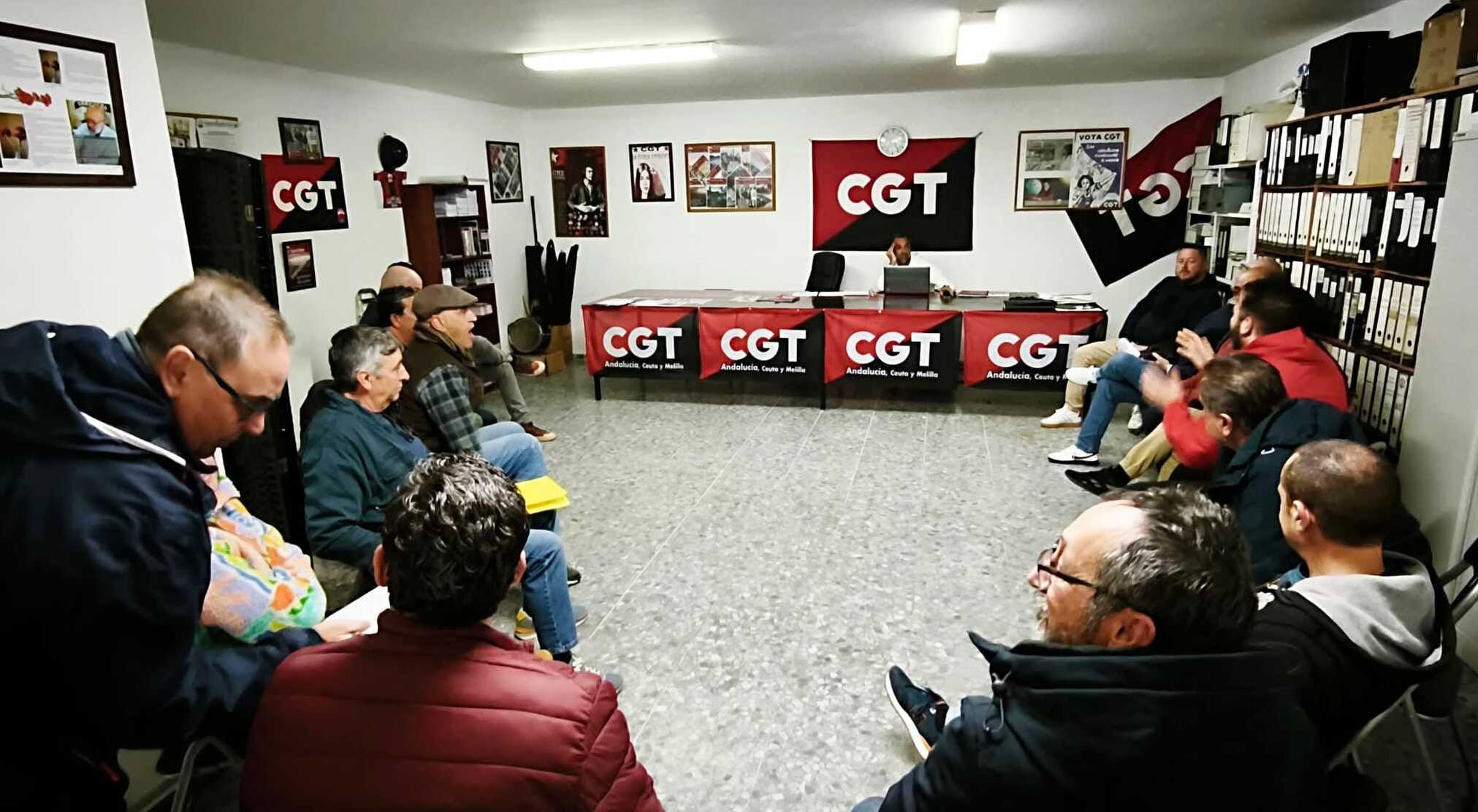 Imagen de una reciente reunión de CGT.