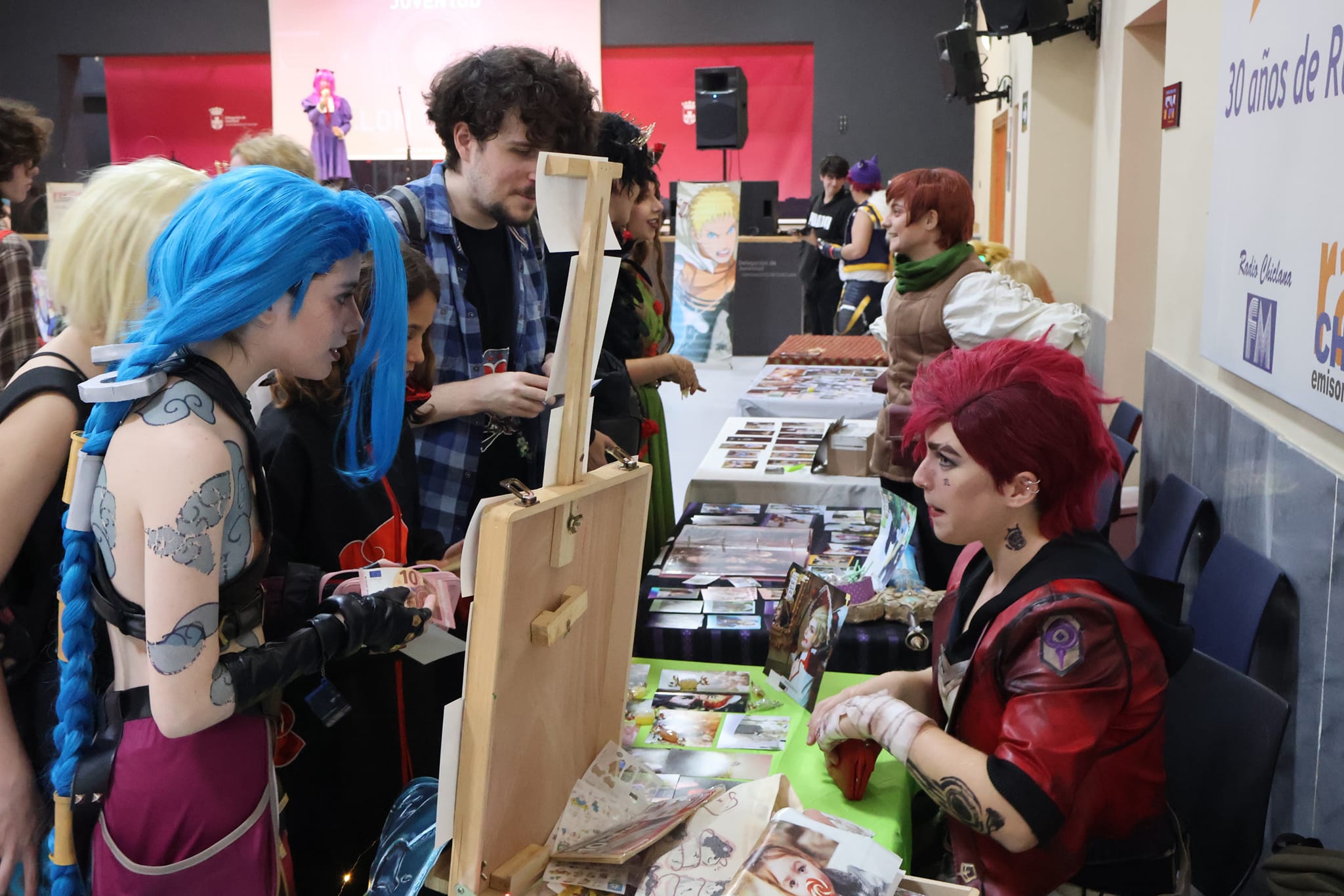 Una edición pasada del Salón Manga de Chiclana.