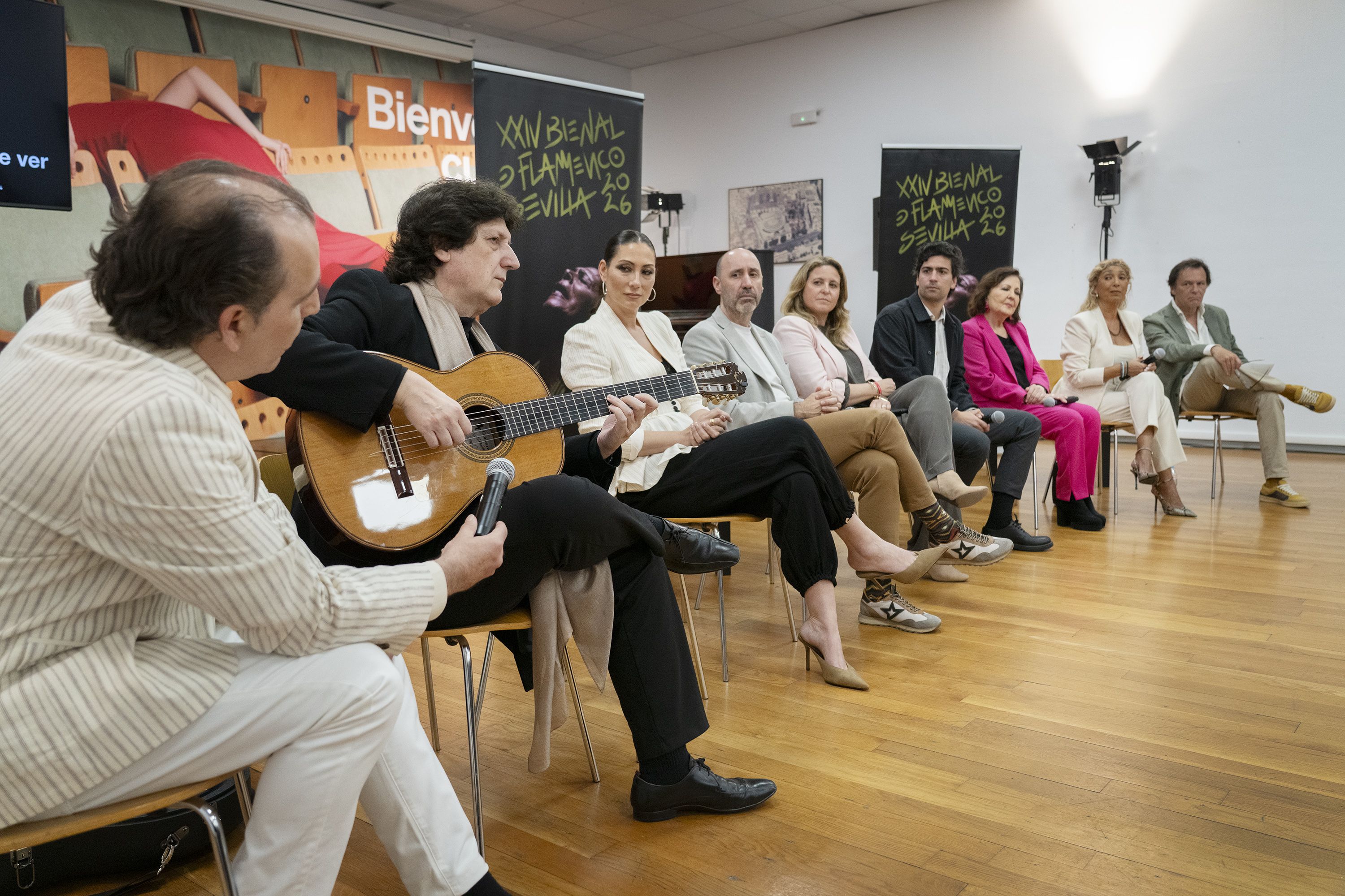 Presentación de la programación de la XXIV Bienal de Flamenco de Sevilla.