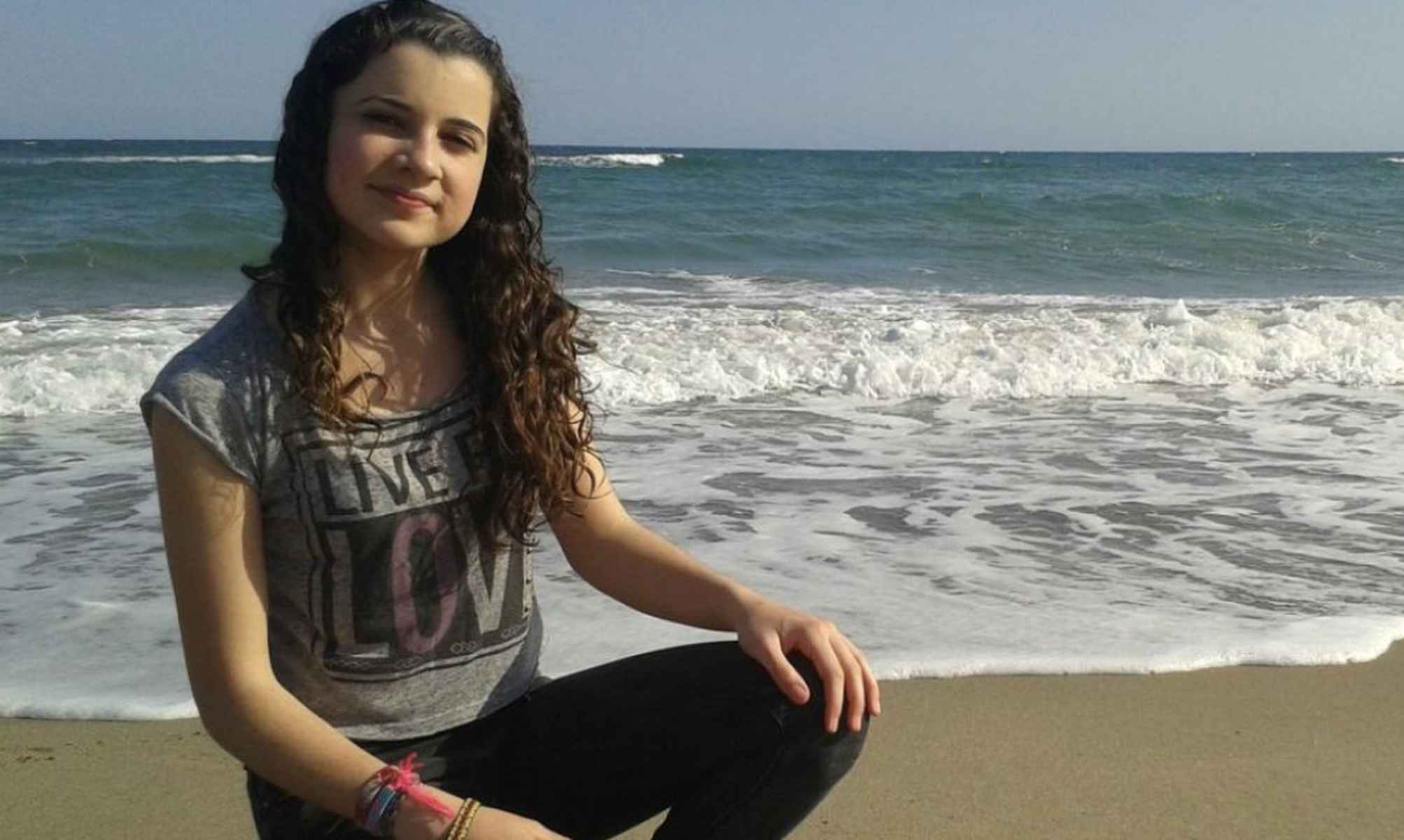 Una imagen de Noelia antes de quedar parapléjica.