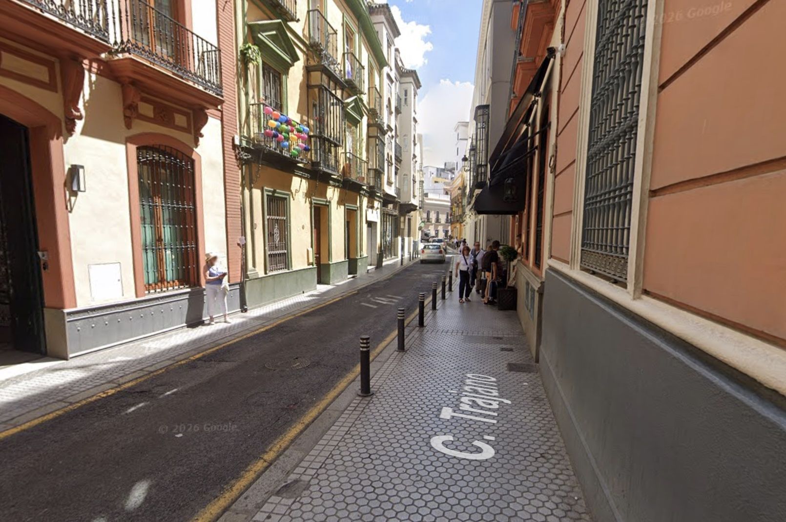 La calle Trajano se renovará completamente merced a una intervención que se alargará hasta la primavera del 2027.
