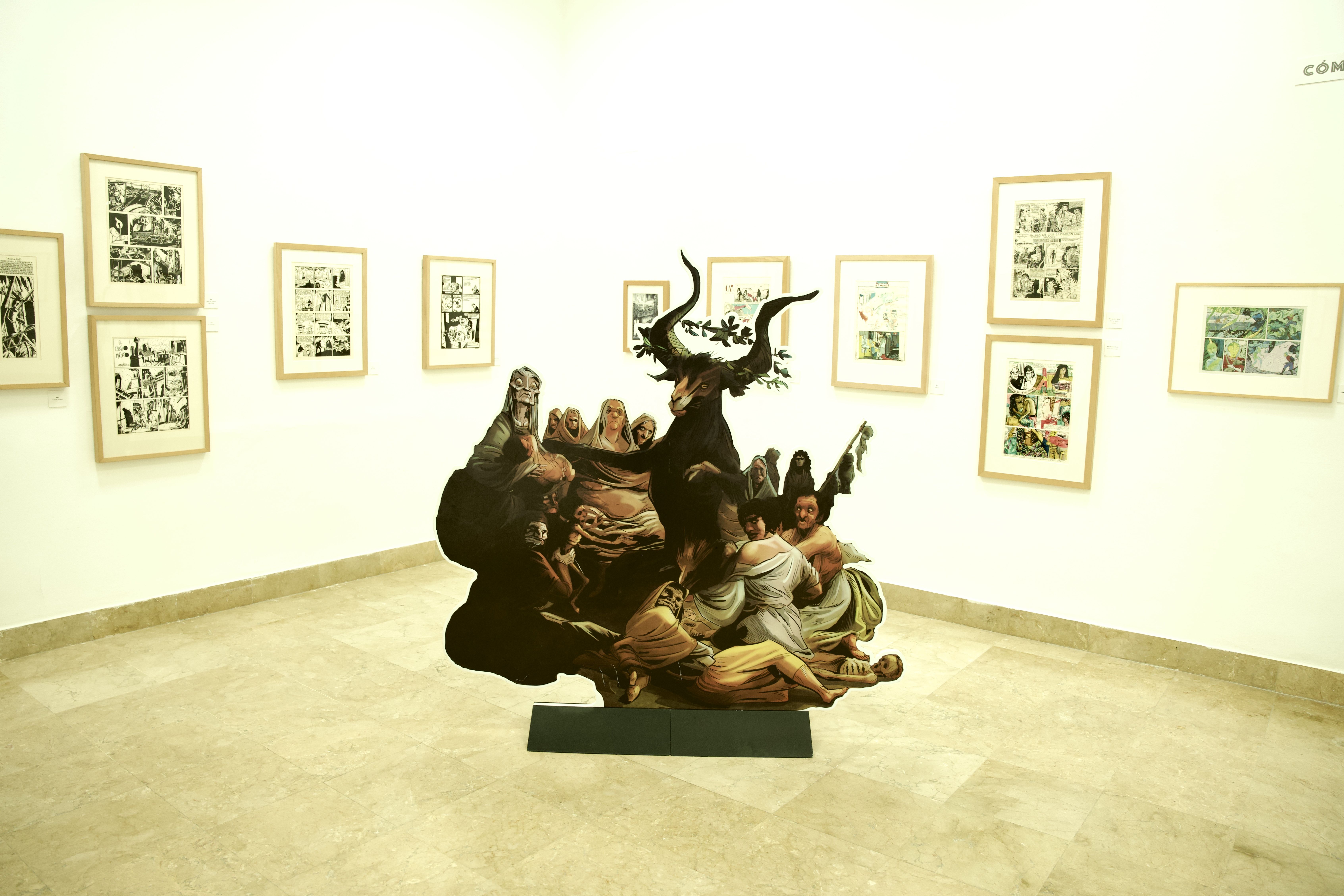 Una de las piezas expuestas en la muestra.  