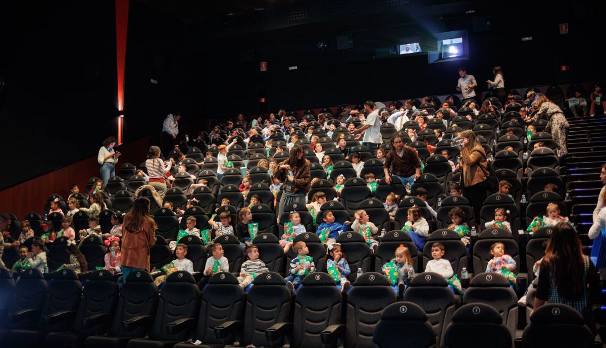 Un público de lo más ilusionado en Cines Yelmo. 