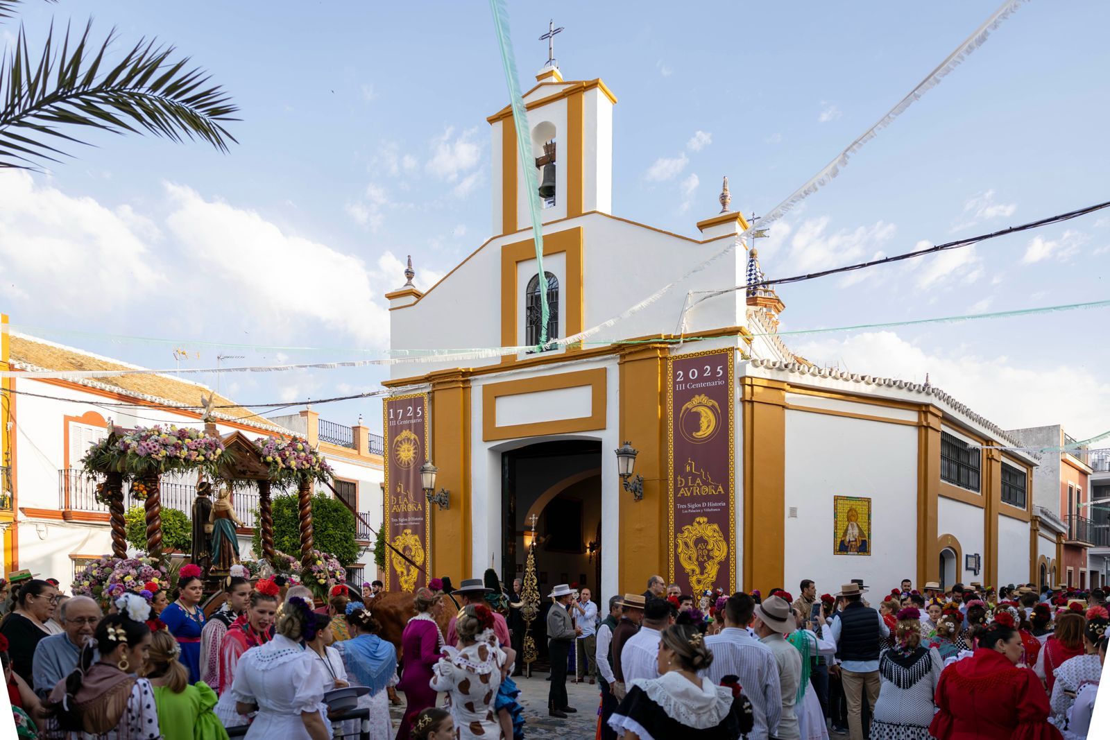 Estampa de la romería de Los Palacios y Villafranca 2025.