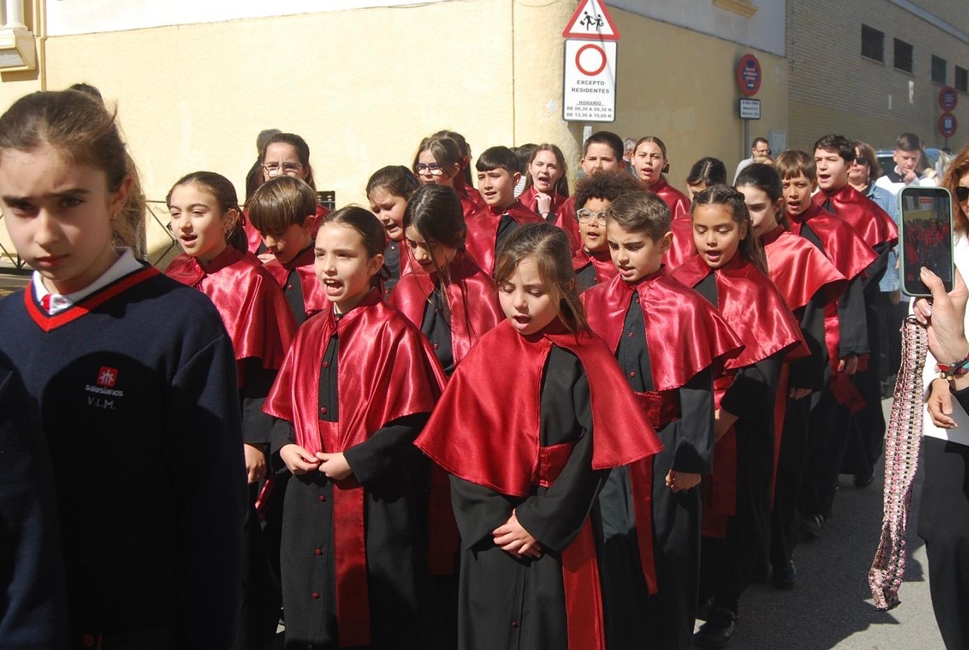 Imágenes de la Semana Santa infantil del Oratorio Festivo 2026 de Jerez