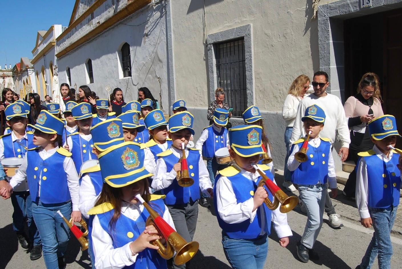 Imágenes de la Semana Santa infantil del Oratorio Festivo 2026 de Jerez