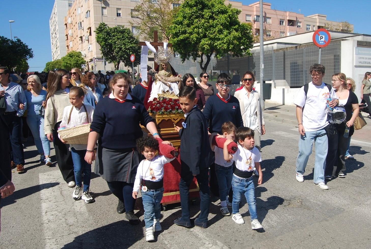 Imágenes de la Semana Santa infantil del Oratorio Festivo 2026 de Jerez