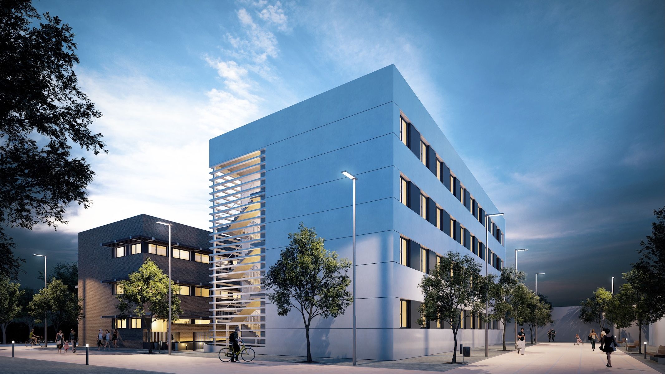 Recreación del nuevo hotel que tendrá Cádiz junto a Incubazul. Recreación del nuevo hotel que tendrá Cádiz junto a Incubazul.