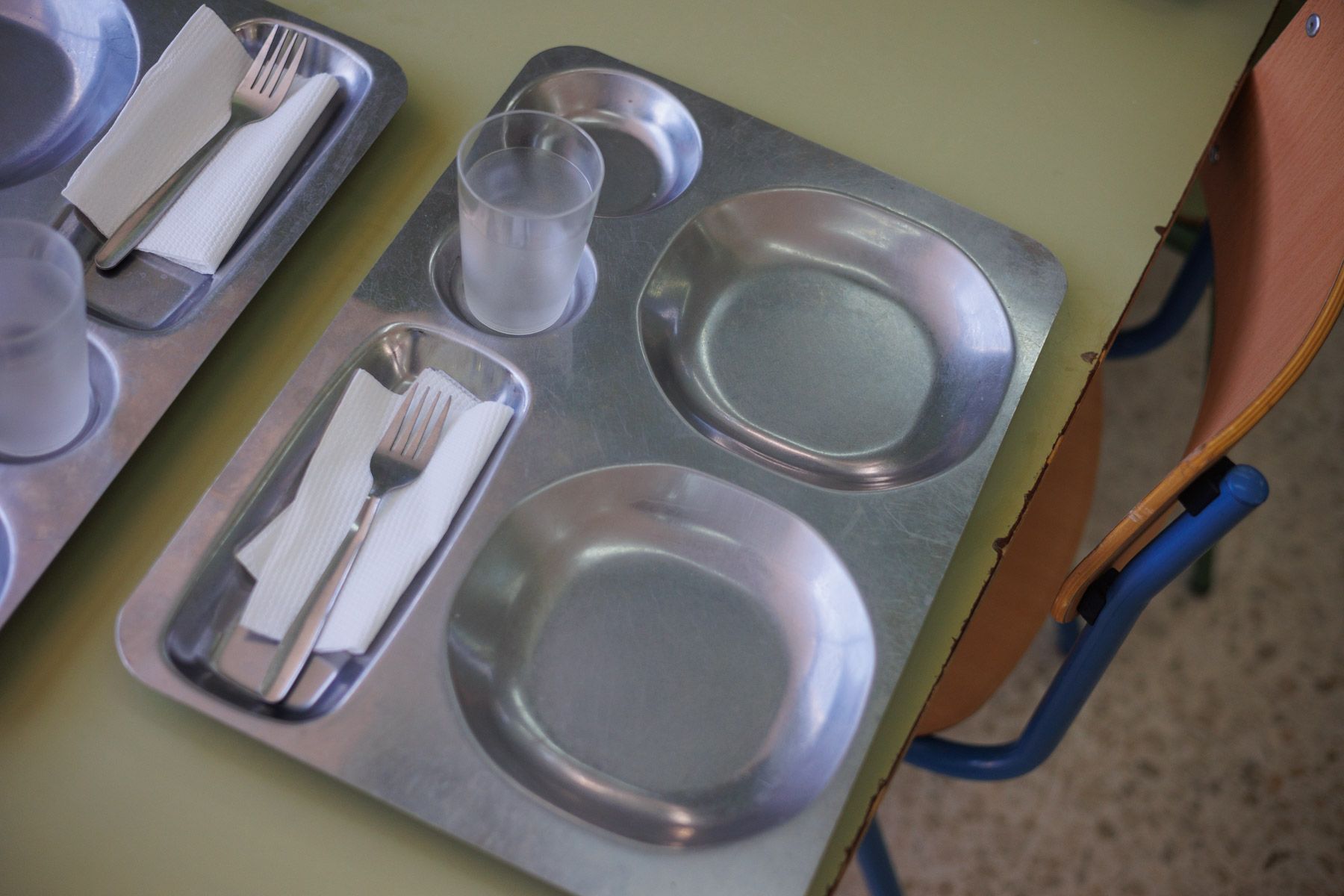 Un comedor escolar de gestión directa, en el Jerez rural. Un comedor escolar de gestión directa, en el Jerez rural.