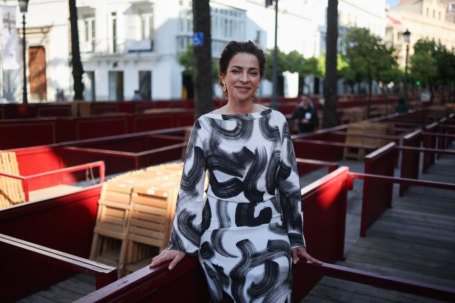 Lala Prieto, tercera mujer en dar el pregón de la Semana Santa de Jerez.