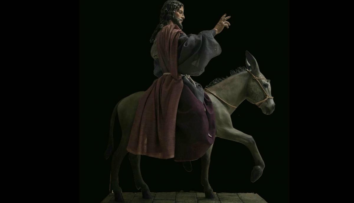 La nueva talla de la Borriquita de Carmona. 16x9