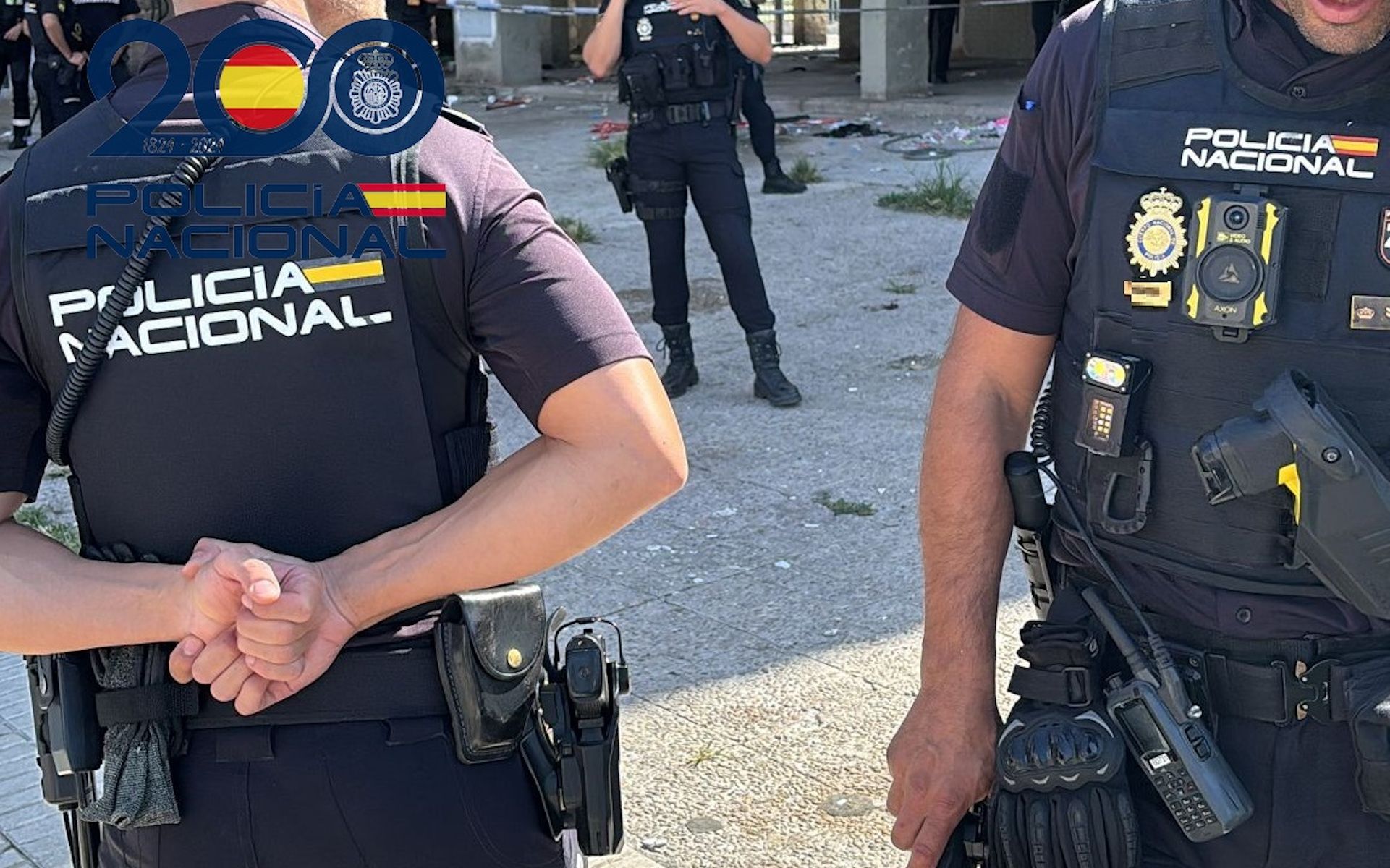 Un operativo de la Policía Nacional.