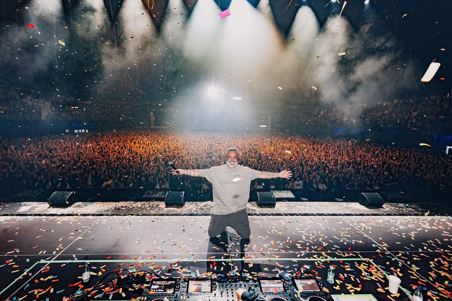 Juan Magán, en un concierto reciente. Juan Magán, en un concierto reciente.