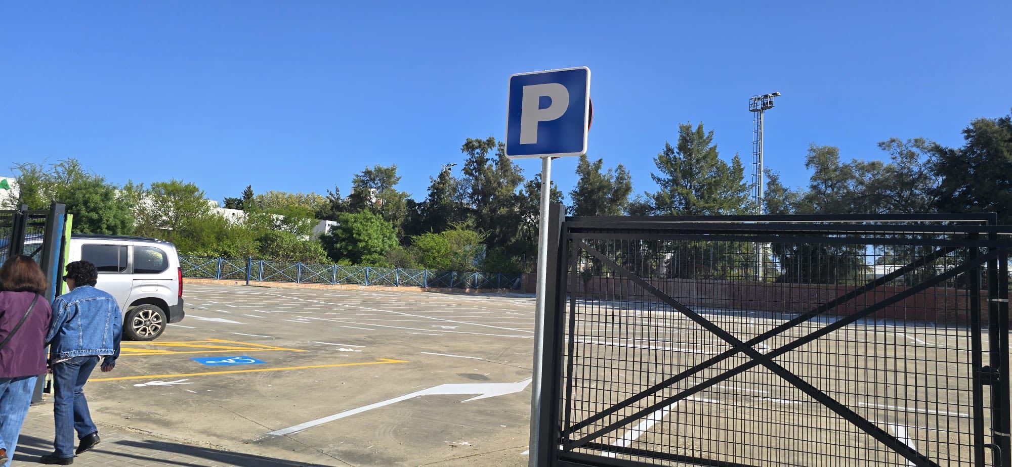 El Parking del Elefante Azul.