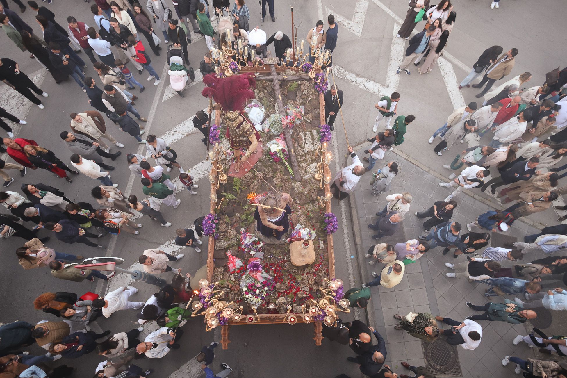 Humildad de Barbadillo, en este Sábado de Pasión en el que ha llegado a Santo Domingo. 
