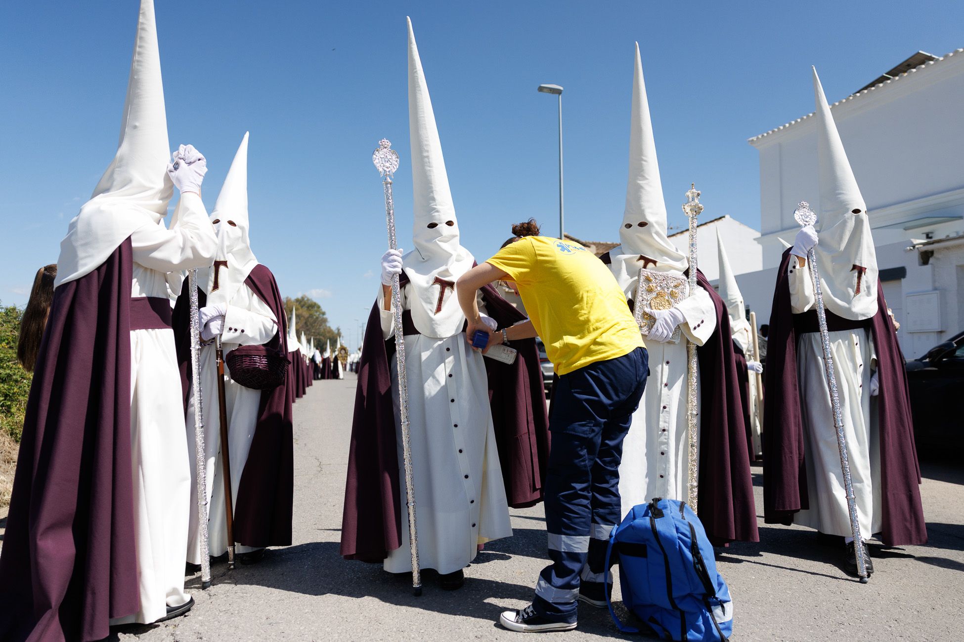 Sábado de Pasión de La Entrega en Guadalcacín. 