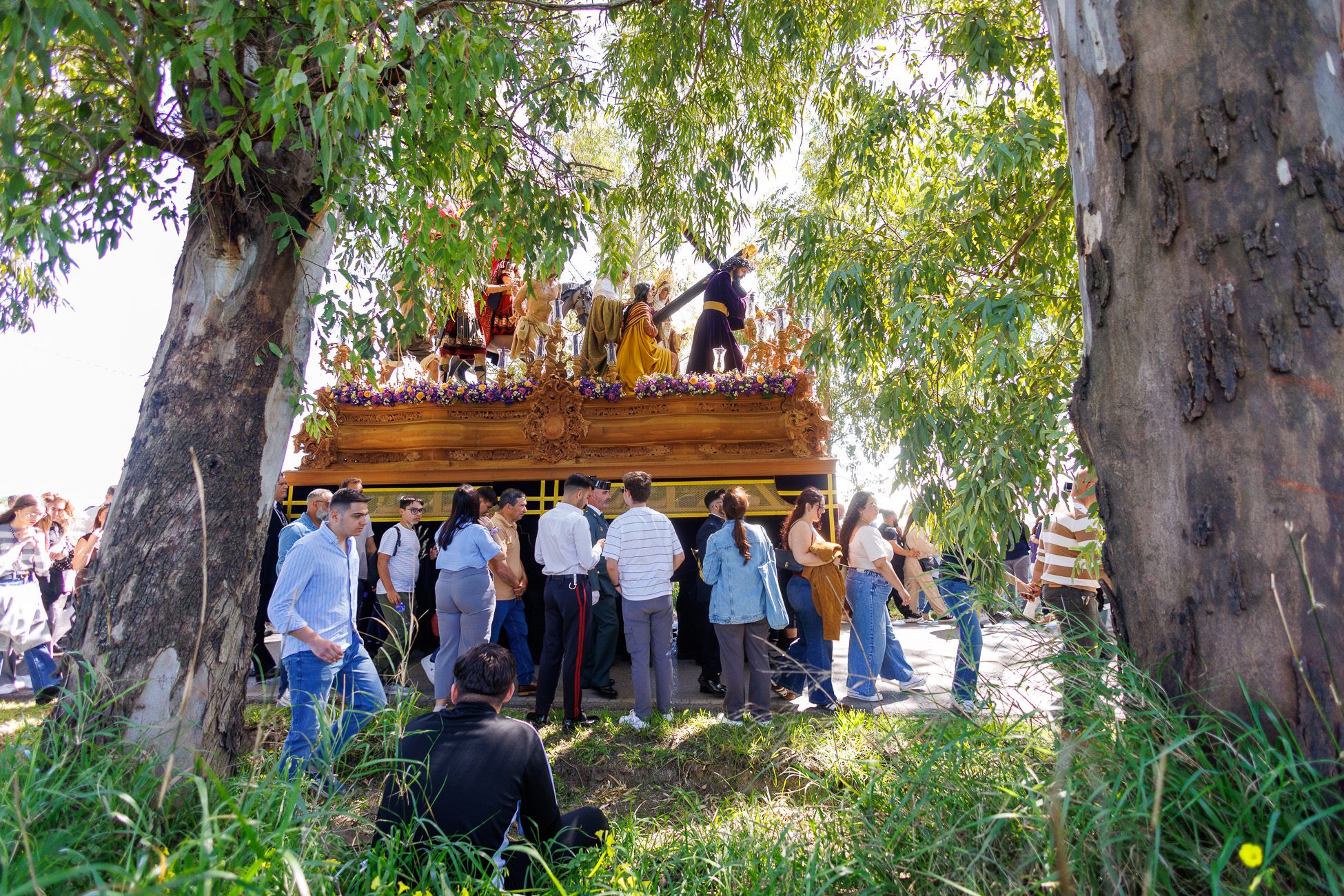 El paso de misterio de La Entrega. 