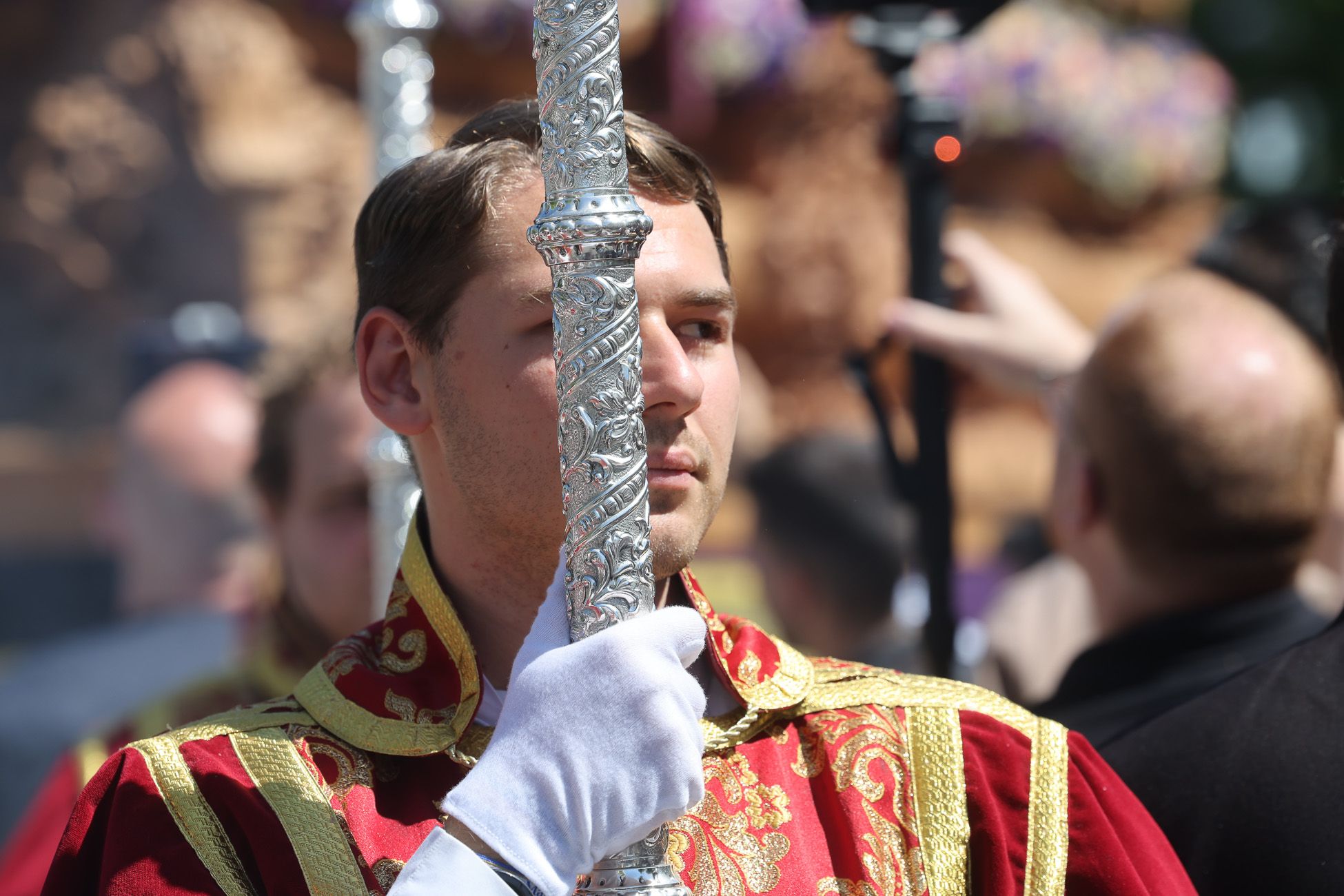 Un acólito de La Entrega. 