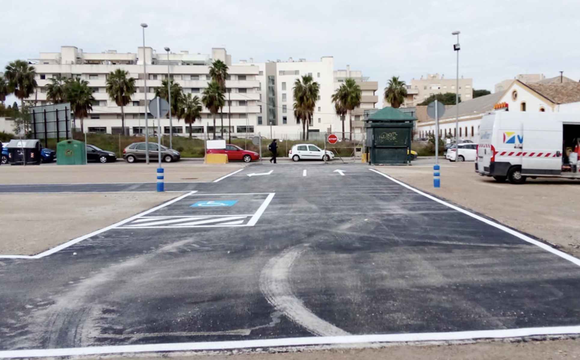 Parking de Jardín de Cano en El Puerto de Santa María.