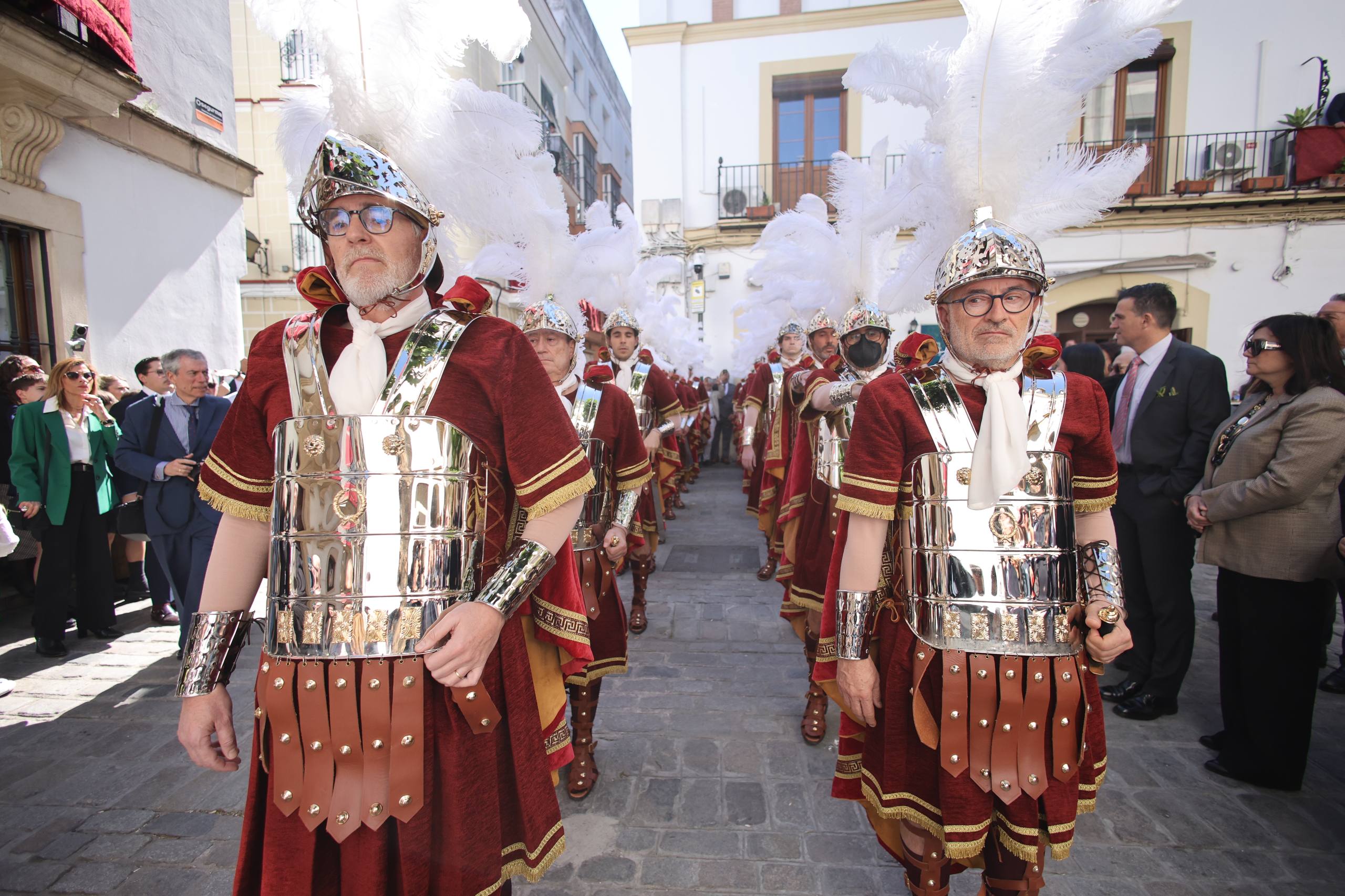 La Guardia Romana del Transporte, este Domingo de Ramos.