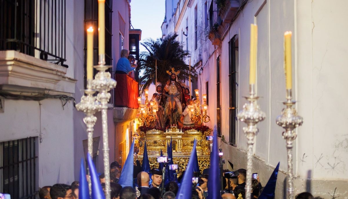 La Borriquita, este pasado Domingo de Ramos, por Carpintería Baja.