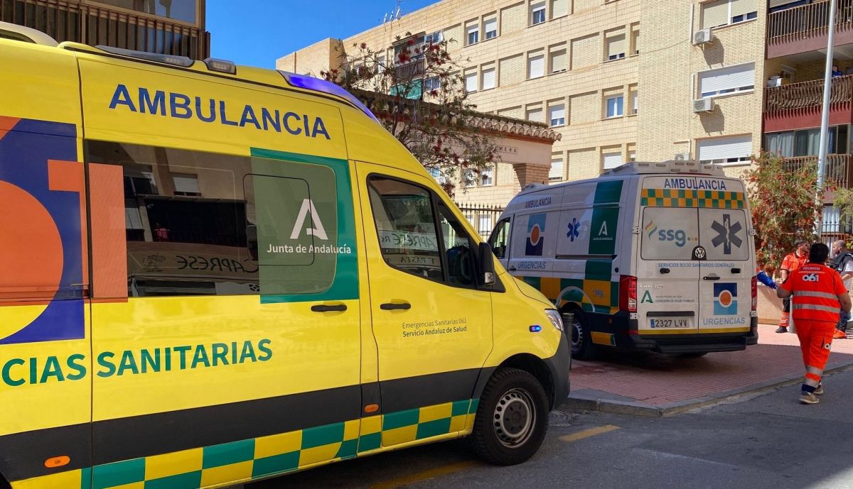 Servicios de emergencias en el hotel Ola de Almuñécar.