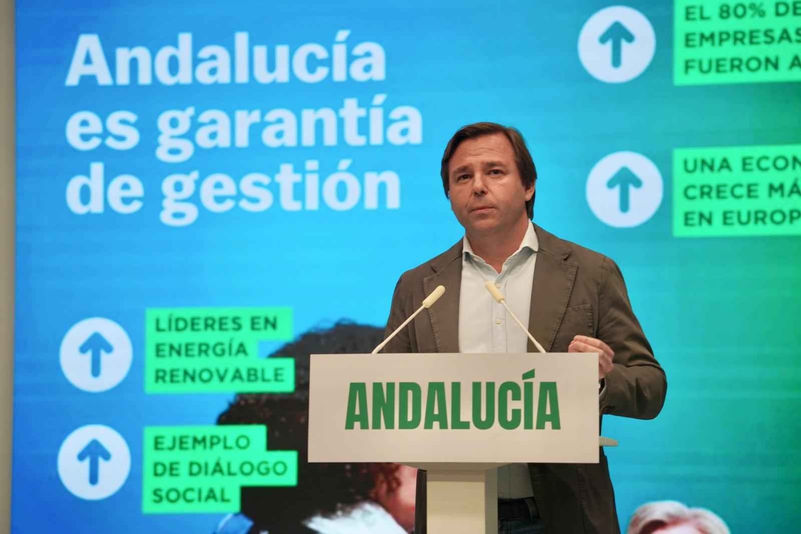Antonio Repullo, secretario general del PP andaluz. Antonio Repullo, secretario general del PP andaluz.