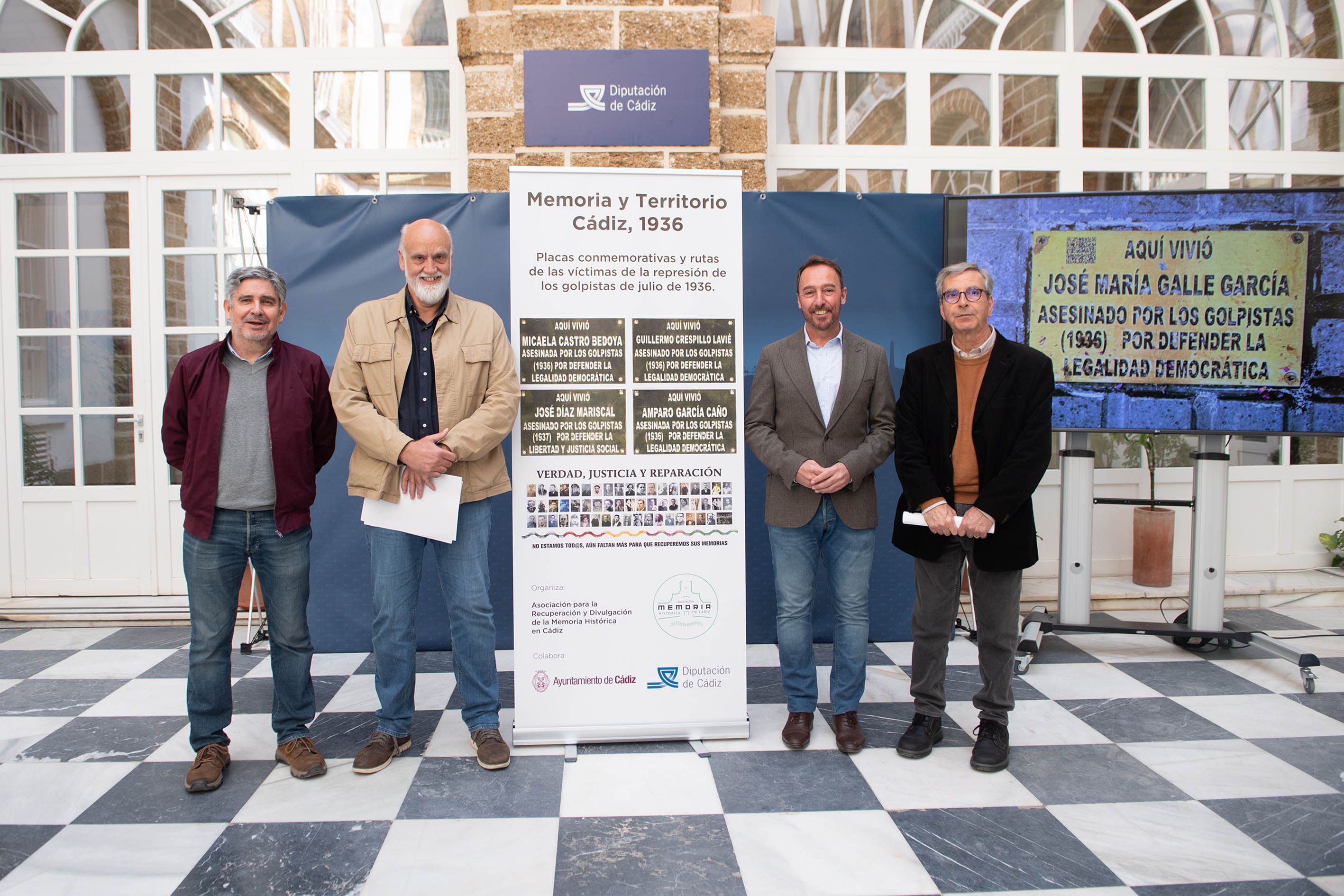 La Asociación de Memoria de Cádiz presenta los resultados del proyecto 'Territorio y Ciudad'