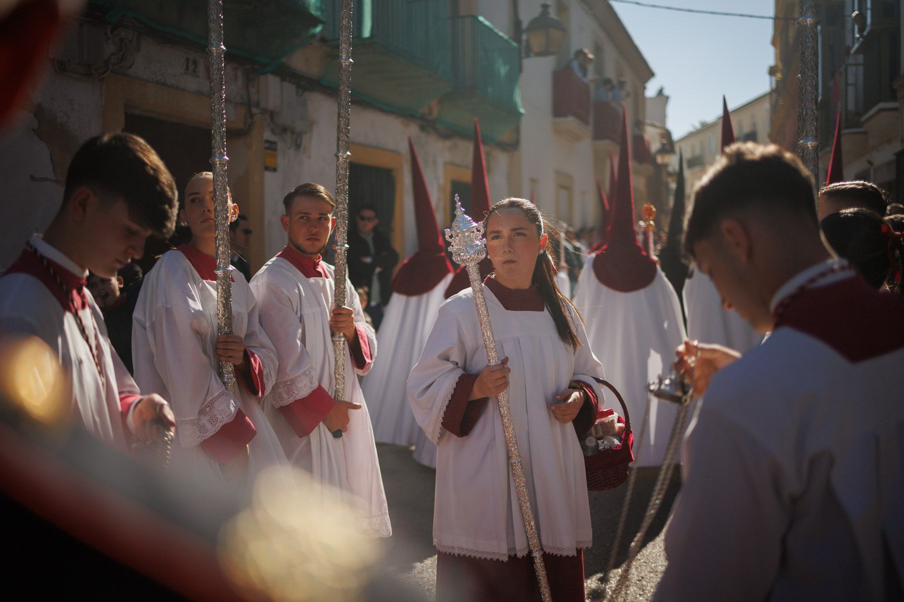 La Paz de Fátima procesiona en un Lunes Santo perfecto en Jerez
