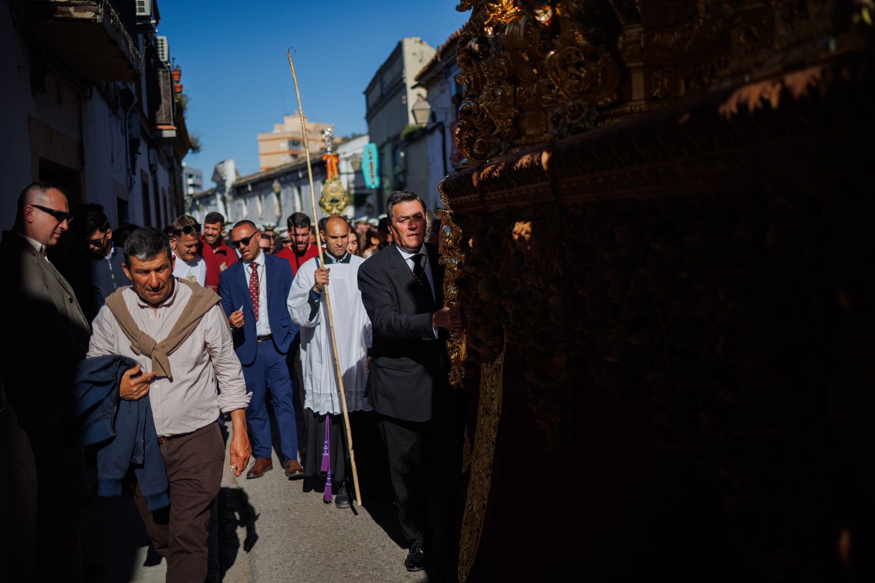 La Paz de Fátima procesiona en un Lunes Santo perfecto en Jerez