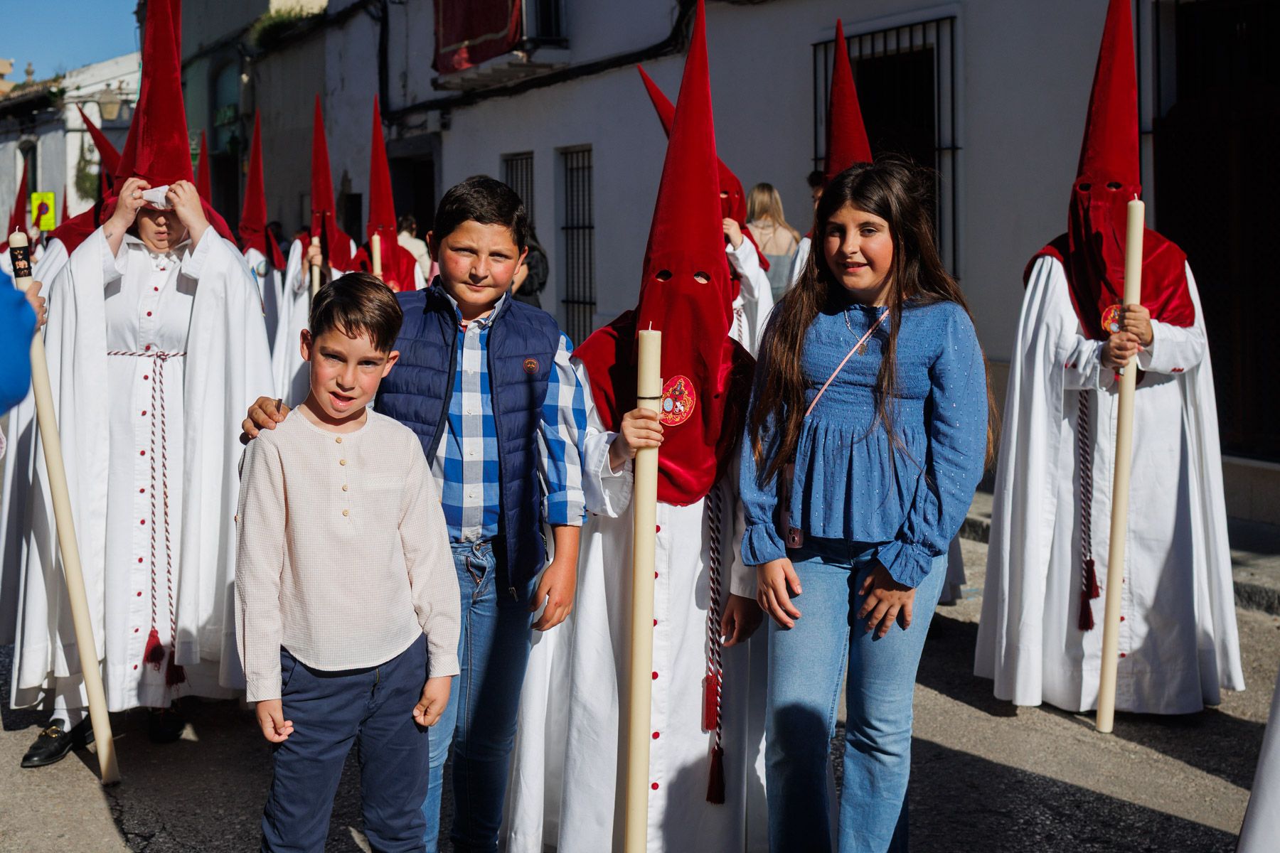 La Paz de Fátima procesiona en un Lunes Santo perfecto en Jerez