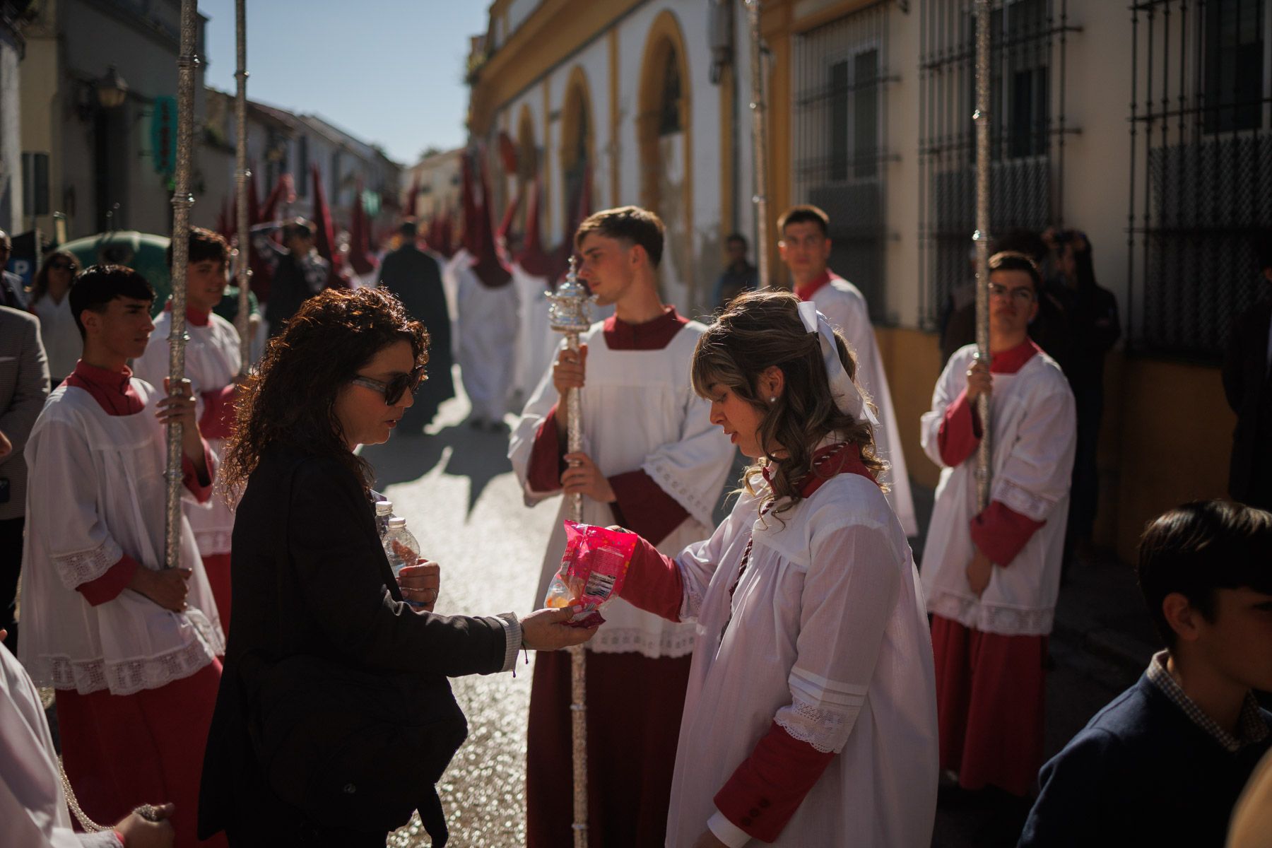 La Paz de Fátima procesiona en un Lunes Santo perfecto en Jerez
