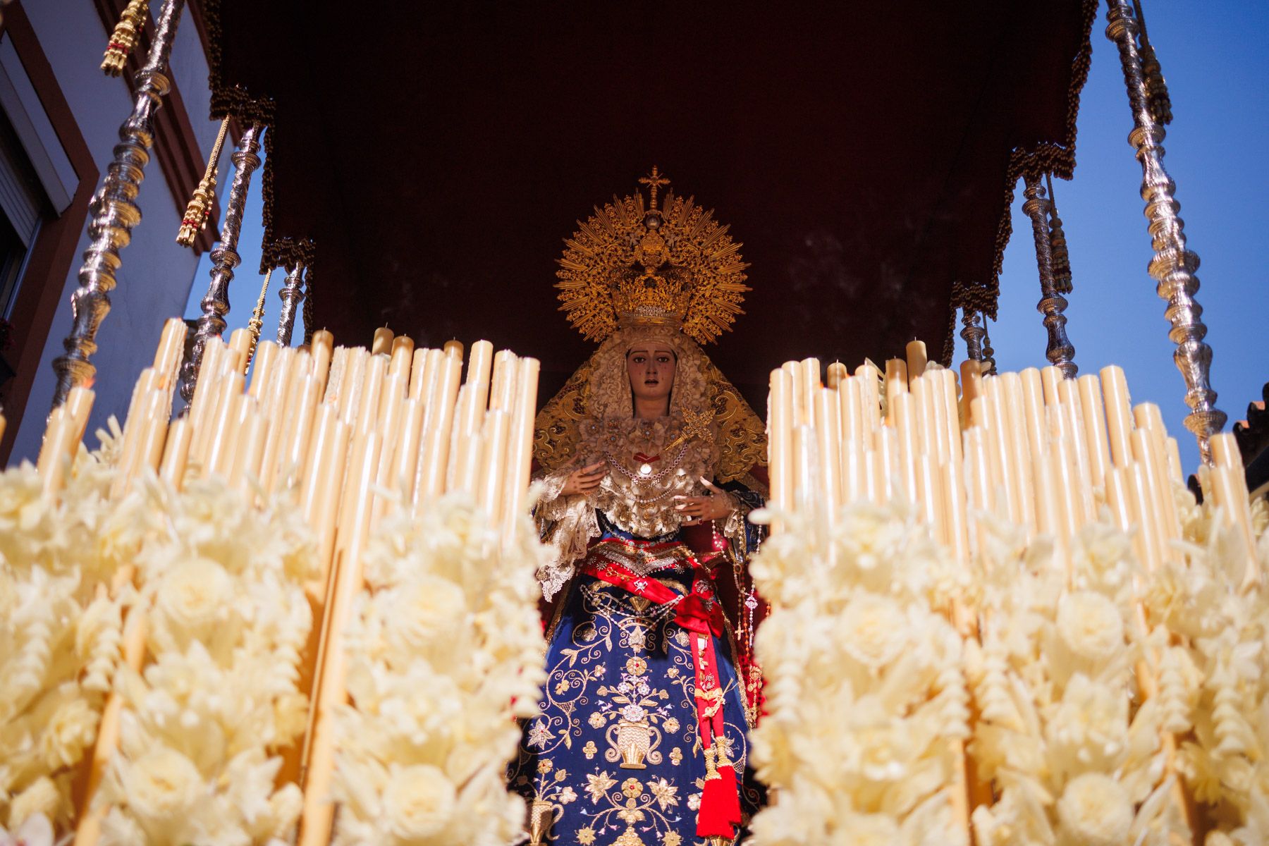 La Paz de Fátima procesiona en un Lunes Santo perfecto en Jerez