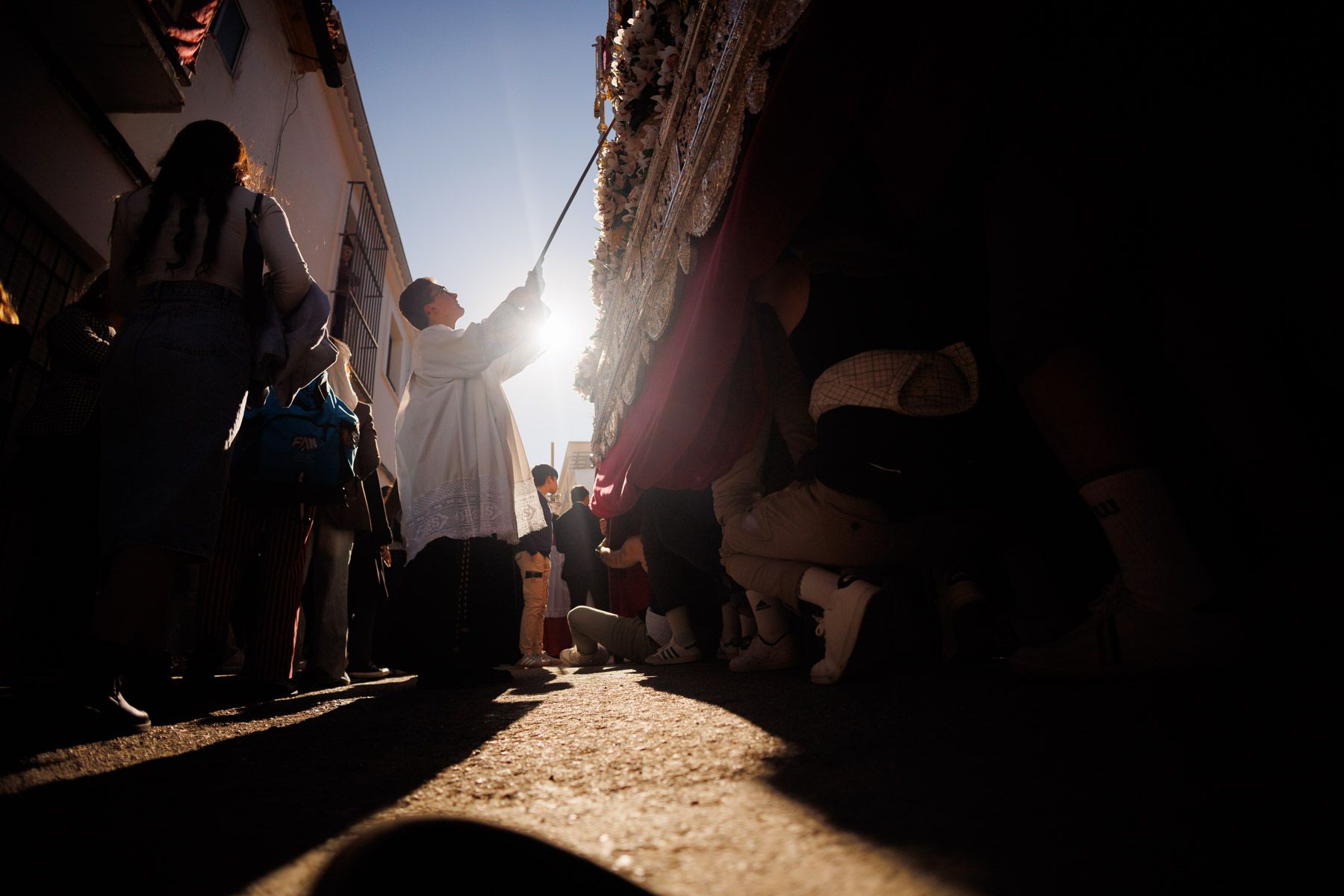La Paz de Fátima procesiona en un Lunes Santo perfecto en Jerez