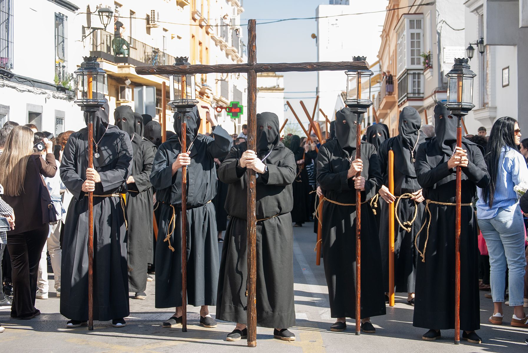 Hermandad de Amor y Sacrificio este Lunes Santo en Jerez.